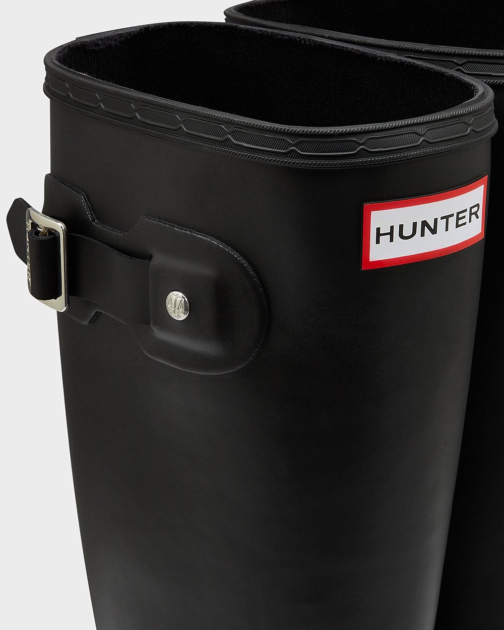 Galochas Altas Hunter Feminina Pretas - Original Tour Foldable - 30DKCWXGH